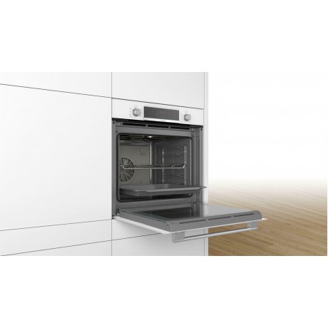 Bosch HBA534BW3 + PKE645BB2E Σετ Εντοιχισμού 71lt A+ Λευκό