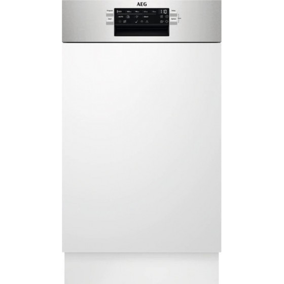 AEG FEE73517PM Εντοιχιζόμενο Πλυντήριο Πιάτων για 10 Σερβίτσια Π44.6xY81.8εκ. Inox