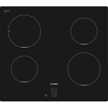 Bosch HBA534BW3 + PUG611AA5E Σετ Εντοιχισμού με Επαγωγικές Εστίες 71lt A+ Λευκό