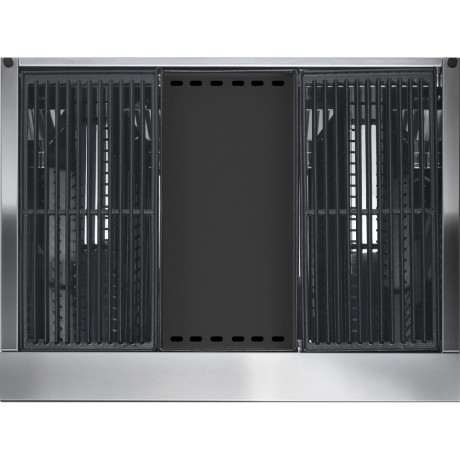 Steel Cucine SWING G7BS-3C.SS Ψησταριά Υγραερίου Μαντεμένιας Σχάρας και Πλάκας με 3 Εστίες 19kW Inox