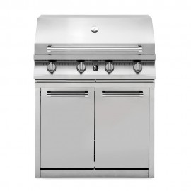 Steel Cucine SWING G9BS-4C-SS Ψησταριά Υγραερίου με 4 Εστίες 25kW Π90εκ. Inox 8057628400837 