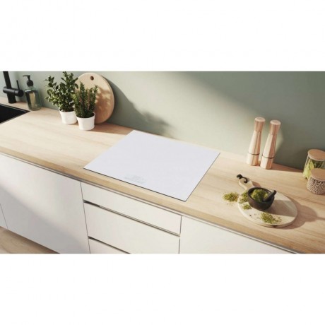 Bosch HBA534BW3 + PIF612BB1E Σετ Εντοιχισμού με Επαγωγικές Εστίες 71lt A+ Λευκό