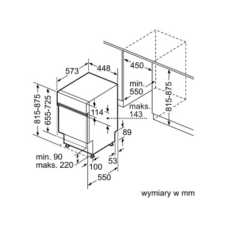 Bosch SPI2HMS58E Πλήρως Εντοιχιζόμενο Πλυντήριο Πιάτων με Wi-Fi