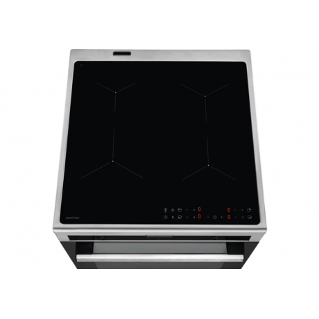 Electrolux LKI66021AX Κουζίνα 73lt AirFry με Επαγωγικές Εστίες Π59.6εκ. Inox