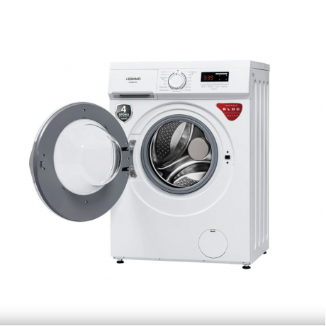 Eskimo WM8F1403 Πλυντήριο Ρούχων Ατμού 8kg 1400 Στροφές Slim 47.5εκ.