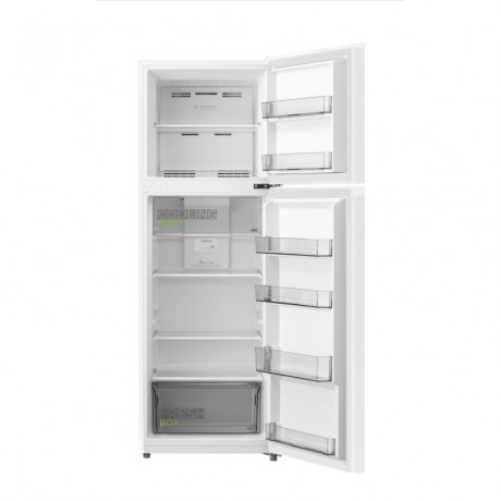 Midea MDRT385MTE01 Ψυγείο Δίπορτο 266lt Total NoFrost Υ165.7xΠ54.5xΒ61εκ. Λευκό 