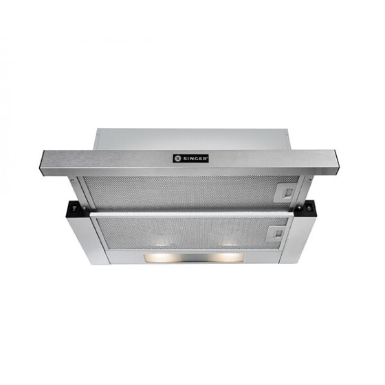 Singer Telescopic 601A 21 Συρόμενος Απορροφητήρας 60cm Inox