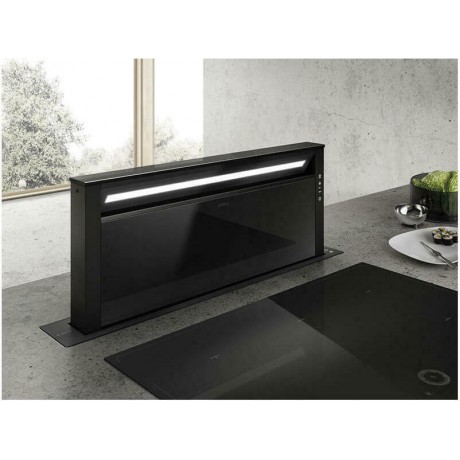Elica Get Up BL MAT/A/90 Μηχανισμός Απορρόφησης 90cm Μαύρος PRF0162784