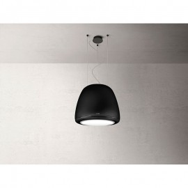 Elica Edith ROCK/F/50 Απορροφητήρας Νησίδα Ανακύκλωσης 50cm Μαύρος PRF0098361