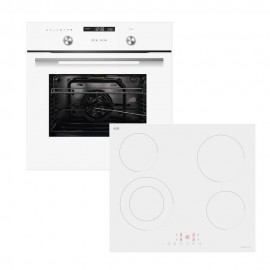 Davoline BIO 1070 WH + WVC 6005 Σετ Εντοιχισμού 70lt Λευκό 801228022 + 801208073