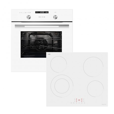 Davoline BIO 1070 WH + WVC 6005 Σετ Εντοιχισμού 70lt Λευκό 801228022 + 801208073
