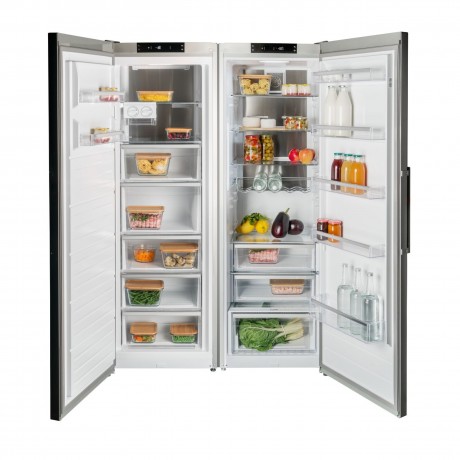 Bertazzoni RLD60 F4F XNC + RFZ60 F4F XNC Σετ Οικιακών Συσκευών NoFrost 667λτ.Υ186xΠ120εκ. Inox 8057971100743 + 8057971100736 