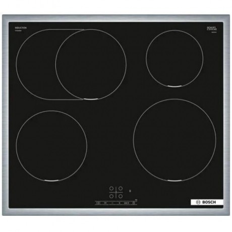 Bosch HBF134EB2 + PIF645BB5E Σετ Εντοιχισμού 66lt με Επαγωγικές Εστίες Π59.4εκ. Μαύρο