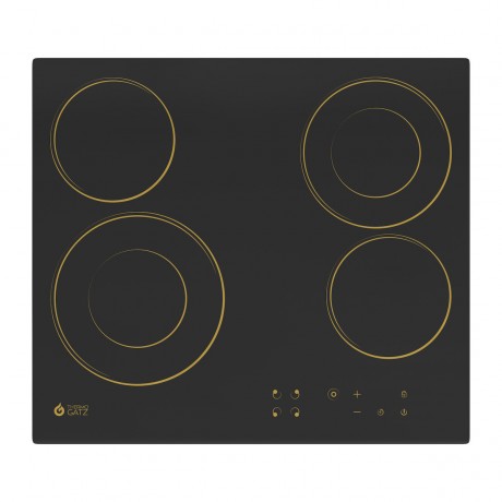 Thermogatz TGC 4604 GL Κεραμική Εστία Αυτόνομη 58x51εκ. Μαύρο 04.405.218