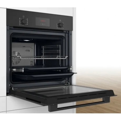 Bosch HBF134EB2 + PKE611BB2E Σετ Εντοιχισμού 66lt με Κεραμικές Εστίες Π59.4εκ. Μαύρο 