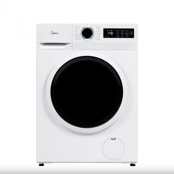 Midea MF110W70B/W-GR Πλυντήριο Ρούχων Ατμού 7kg 1200 Στροφών Slim 40εκ