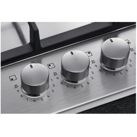 AEG HGB64420SM Εστία Αερίου Αυτόνομη Π60cm 
