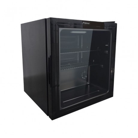 Primo PRMB-50083 Mini Bar 42lt, Ενεργειακής Κλάσης E 45x45x51cm Γυάλινο/Μαύρο 