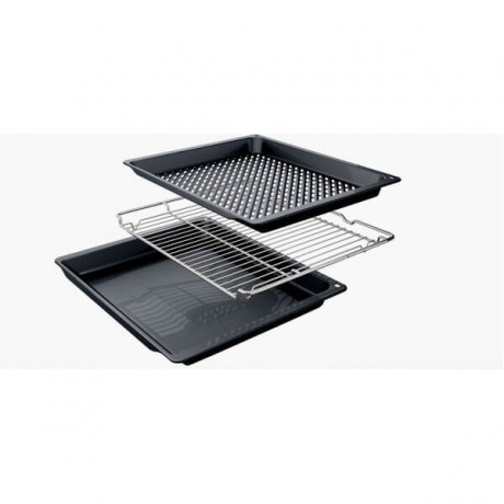 Bosch HBA372EB3 Εντοιχιζόμενος Φούρνος Air Fry με Πυρόλυση 71lt Π59.4εκ. Μαύρος