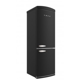 Teka RBF 78615 RTR Ψυγειοκαταψύκτης American Retro No Frost Black