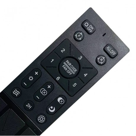 Primo PRCF-80609 Ανεμιστήρας Οροφής 50cm με Φως και Τηλεχειριστήριο Λευκός