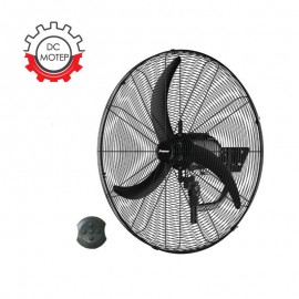 Primo PRWF-80561 Επαγγελματικός Ανεμιστήρας Τοίχου 110W Διαμέτρου 65cm με Τηλεχειριστήριο 800561