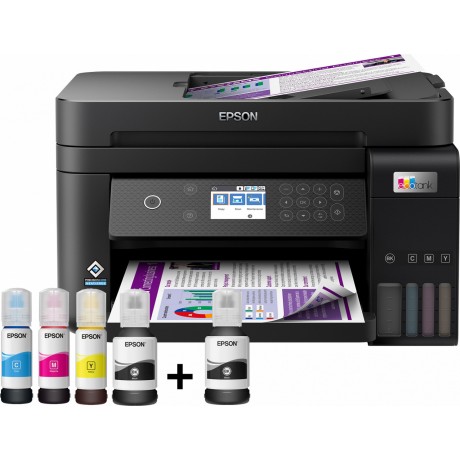 Epson EcoTank L6270 Έγχρωμο Πολυμηχάνημα Inkjet με WiFi και Mobile Print