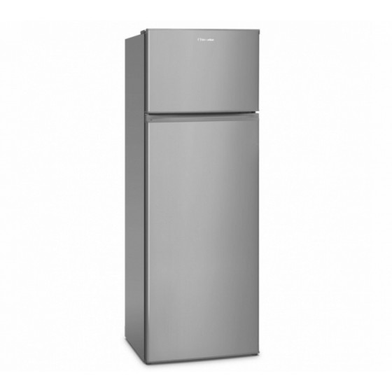 Inventor DP1590SE Ψυγείο Δίπορτο 235lt Υ159xΠ55xΒ55εκ. Inox 