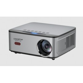 Conceptum RD-826 Projector DLP Full HD Λάμπας LED με Wi-Fi και Ενσωματωμένα Ηχεία Μαύρος 0308.0017