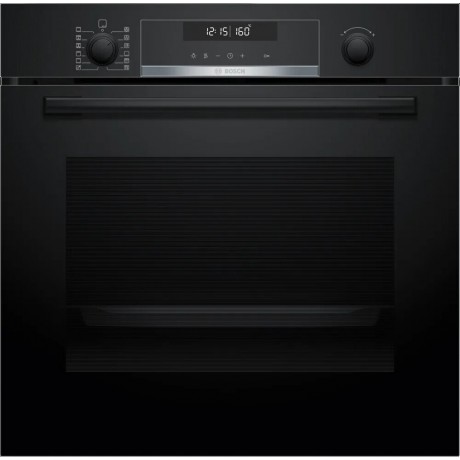 Bosch HBG578EB3 Αυτόνομος Πυρολυτικός Φούρνος με AirFry 71lt A+ Μαύρος