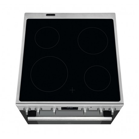Electrolux LKR64020CX Κουζίνα AirFry 73lt με Κεραμικές Εστίες Π59.6εκ. Inox