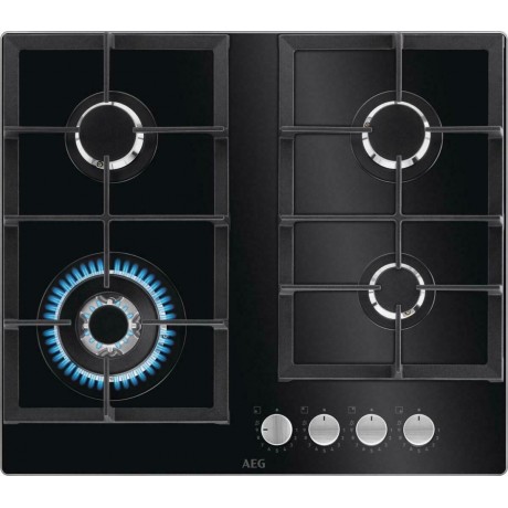 AEG BEE431310M + HKB64420NB Σετ Εντοιχισμού με Εστίες Υγραερίου 