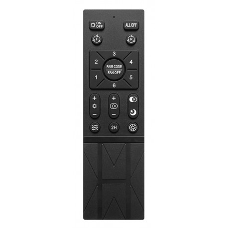 Powertech HLL-0178 Ανεμιστήρας Οροφής 50cm 50W με Φως & Τηλεχειριστήριο Λευκός Χρυσός