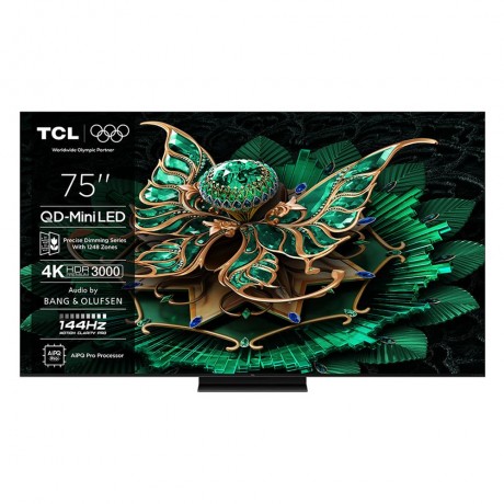 TCL 75C7K Τηλεόραση 75" 4K QD Mini-LED 144HZ TV (2025)