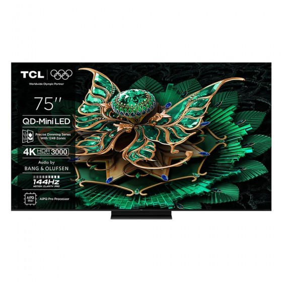 TCL 75C7K Τηλεόραση 75" 4K QD Mini-LED 144HZ TV (2025)