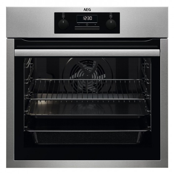 AEG BES331010M Εντοιχιζόμενος Φούρνος  71lt Inox