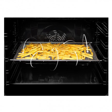 AEG CCB6446CBM Κουζίνα AirFry 73lt με Κεραμικές Εστίες Π59.6εκ. Inox