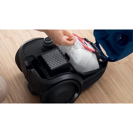 Bosch BGBS2BU1T Ηλεκτρική Σκούπα 850W με Σακούλα 3.5lt Μπλε