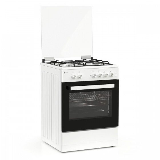 Thermogatz TGS 5021 WH Κουζίνα Υγραερίου 49lt Multigas Π60εκ. Λευκή 04.401.099