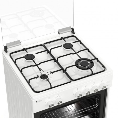 Thermogatz TGS 5021 WH Κουζίνα Υγραερίου 49lt Multigas Π60εκ. Λευκή 04.401.099