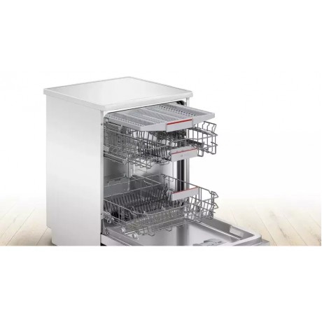 Bosch SMS4HVW00E Ελεύθερο Πλυντήριο Πιάτων με Wi-Fi για 14 Σερβίτσια Π60xY85εκ. Λευκό