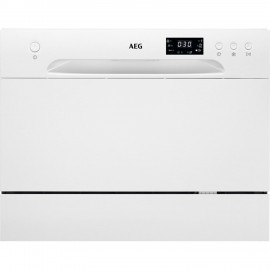 AEG FFB21200CW Επιτραπέζιο Πλυντήριο Πιάτων Λευκό