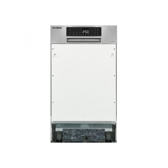 Hyundai HDW21-4560SBI/X Εντοιχιζόμενο Πλυντήριο Πιάτων για 10 Σερβίτσια Π45xY82εκ. Inox