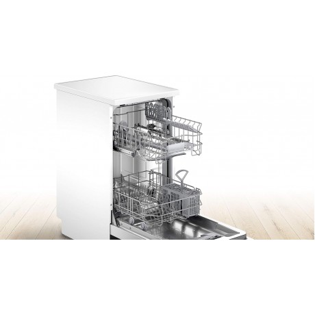 Bosch SPS2IKW10E Ελεύθερο Πλυντήριο Πιάτων για 9 Σερβίτσια με WiFi 45εκ.Λευκό