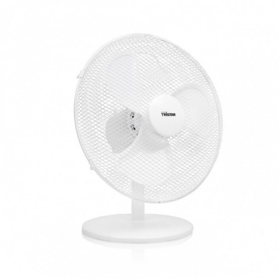 Tristar VE-5724/WH Επιτραπέζιος Ανεμιστήρας 40W Διαμέτρου 30cm Λευκός
