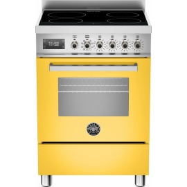 Bertazzoni PRO60 4I MFE S GI T Κουζίνα με Επαγωγικές Εστίες 60εκ Κίτρινο