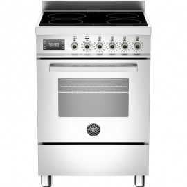 Bertazzoni PRO64I1EXT Κουζίνα με Επαγωγικές Εστίες 60εκ Inox