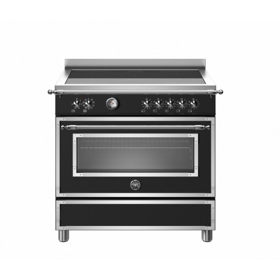 Bertazzoni HER9 5I 1E NE T με 5 Επαγωγικές Εστίες  - Φούρνος Ηλεκτρικός 90εκ Μαύρο