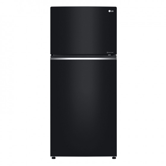LG GTB744BMBED Ψυγείο Δίπορτο 506lt Total NoFrost Υ180xΠ78xΒ70εκ. Μαύρο 