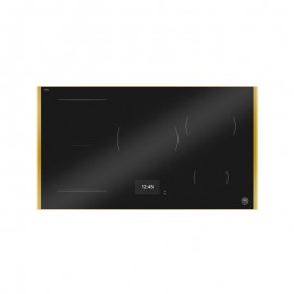 Bertazzoni P90 5I 1M 37GT ORO Επαγωγική Εστία 5 Θέσεων με Οθόνη TFT 94x52.4εκ. Xρυσό Πλαίσιο
